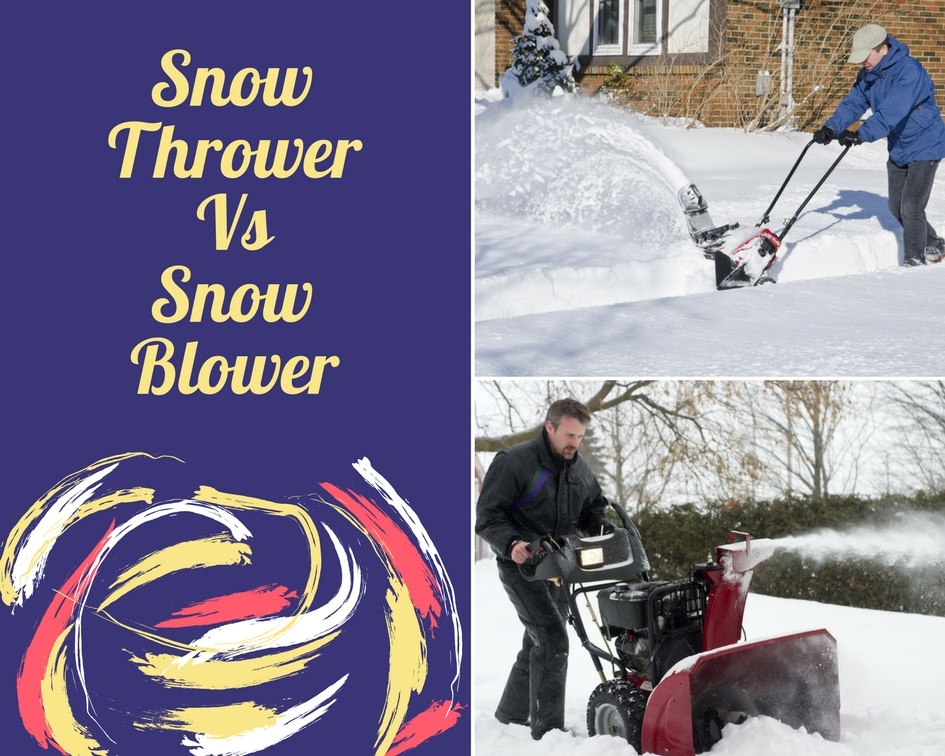Snow Thrower Vs Snowblower How Are They Different?