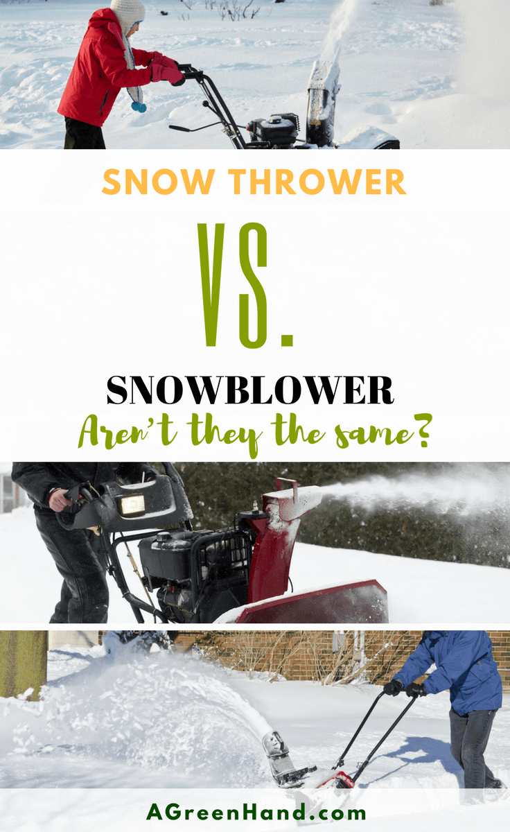 Snow thrower vs Snowblower? Aren’t they the same? Aren’t all the machines which pick up and dispense snow the same? #snowthrower #snowblower #gardening