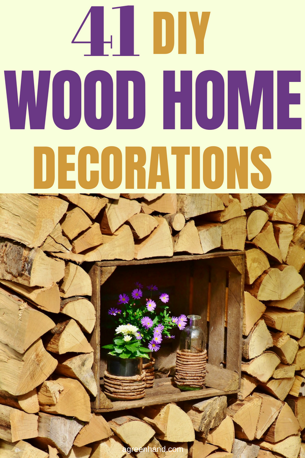 DIY Wood Home Decorations