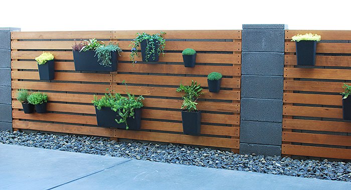DIY Garden Fence Wall Art Ideas
