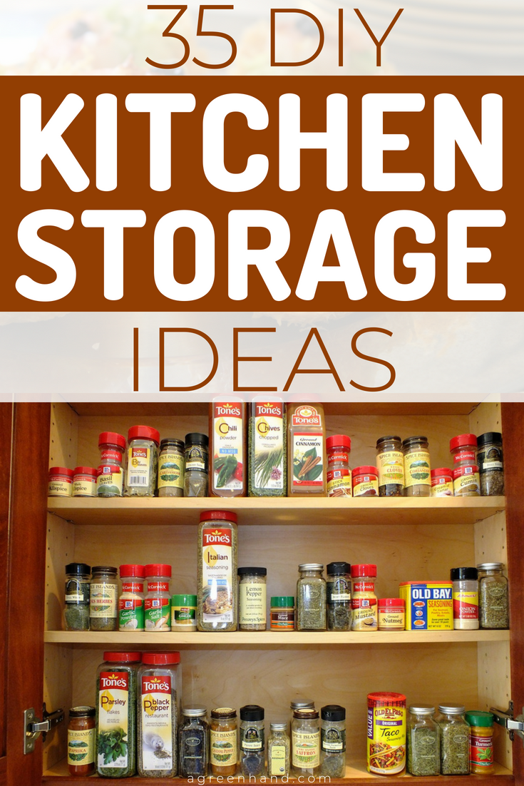 DIY Kitchen Storage Ideas