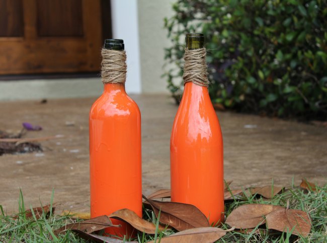 Wine Bottle Garden Ideas