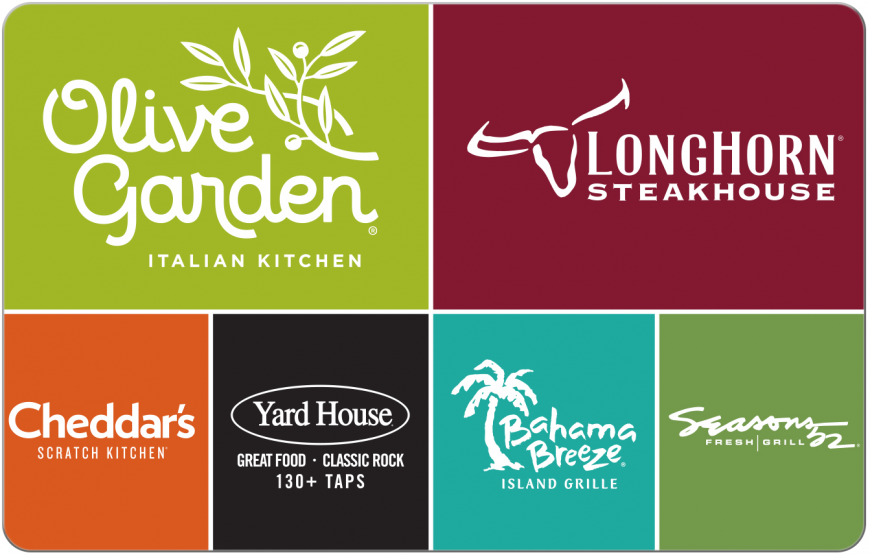 Can You Use An Olive Garden Gift Card at Cheddars?